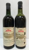 Two bottles Chateau Plaisance Montagne-St.