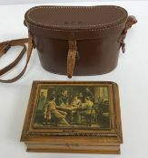 A box of sundry items to include various card games including HP Gibson & Sons Ltd 