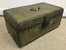 An early 19th Century studded and painte