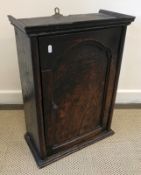 An 18th Century oak and elm single door