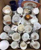 A collection of commemorative wares from the 20th Century onwards,