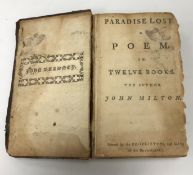 One volume JOHN MILTON 