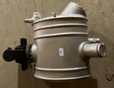 A De Havilland fuel tank fitted with pump 