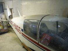 An Avions Pierre Robin aircraft fuselage 