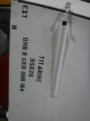 A De Havilland tail fin, white painted, approx 220 cm high, bearing label inscribed 