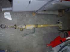 An aeronautical nose towing steering arm,