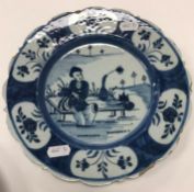 An 18th Century Dutch Delft chinoiserie