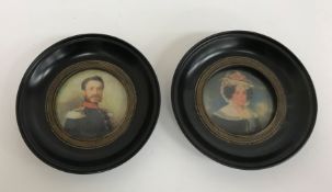 A pair of modern prints as 19th Century