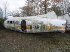 A De Havilland Devon aircraft fuselage 