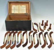 c1900 Table Hocker Ball issued by the Hocker association Crutched Friars London patent No 12460,