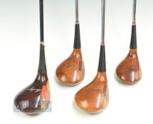 Ben Hogan Persimmon woods features a 1, 3 and 5 Apex wood set, together with a 1 wood B03342 speed