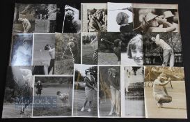 Selection of Lady Golfer Press Photographs featuring Sandra Needham, Innes Wright, Susan Hills, C