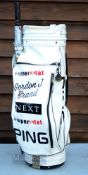 Gordon J Brand Official Ping Sponsored Tour Golf Bag - full size tournament golf bag with additional