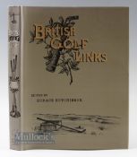 Hutchinson, Horace - 'British Golf Links' facsimile reprint of 1897 ed, 2005, in decorative cloth