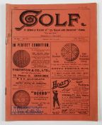 1898 Golf Weekly record of 