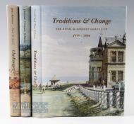 Royal and Ancient Golf Club St Andrews Book Trilogy - 'Challenges & Champions 1754-1883' ltd ed 359,