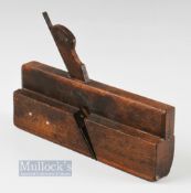 Golf Club Makers wooden shaft plane - stamped at both ends with Tom Morris Autograph stamp marks and