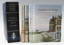Fine Royal and Ancient Golf Club St Andrews Book Trilogy - 'Challenges & Champions 1754-1883' ltd ed