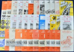 1950-1960 Rye House Speedway Programmes the majority are from the 1960s and cover league,
