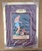 Sir Henry Cooper Signed Boxing Photograph Henry Cooper v Muhammad Ali - limited edition 'gallery