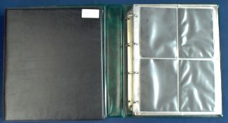 2x large A4 Postcards Albums - both with 20 x 8 sleeves for 160 cards