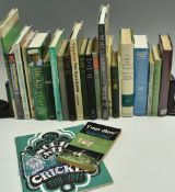 Selection of Cricket Related books to include Neville Cardus Good Days 1949 new impression, Clyde