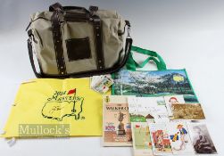 Jack Nicklaus Signed 2014 Masters Golf Tournament Golf Flag signed in ink to the front centre,