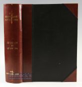 1794-1795 Early Golf Reference - Very Rare Period Leather Bound Collection of The Edinburgh