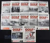Collection of 1952 'Golf Monthly' magazines (12) - Complete 12 month Vol No XLII - covers are