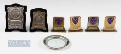 Selection of Golfing Trophies features British Army of the Rhine Golf Championship 1951 winners
