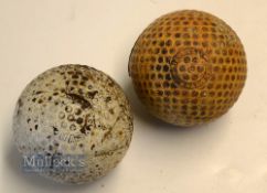 2x Early Haskell Bramble Pattern Golf Balls - Early 