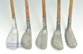 4x Mills Alloy putters features Braid-Mills flat lie and medium lie, New Mills Ray model (x2) and