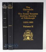 Royal Burgess Golfing Society (2) - 'The Chronicle of The Royal Burgess Golfing Society of Edinburgh