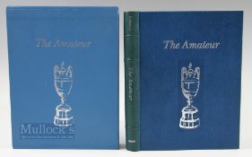 Behrend, John (signed) - 'The Amateur -Story of Amateur Golf Championship 1885-1995' the author's
