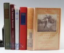 Golf Book Selection features The Game of Golf: Lonsdale Libraries HB with DJ, James Braid by Bernard