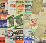 1933-1970 A collection of Motor sport programmes and ephemera to include Lombard programmes1970-80