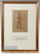 THOMAS HODGE - (b.1827-d.1907) - Royal & Ancient Golf Club St Andrews Personality - full length