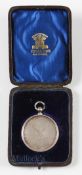 Rare Colombo Golf Club Ceylon (Est.1879) 'Quarterly Silver Medal' - engraved on the reverse 'Far &