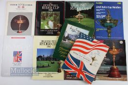 Multi-Signed 1971 Official Ryder Cup programme at Old Warson Country Club including signatures of