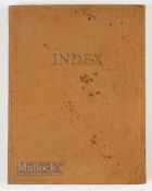 Jack Gibson Golf Club Maker Northam Westward Ho! Golf Equipment Record Book c1950/60s - c/w family