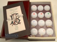 Worthington Golf Ball Co Book of Early Pattern Golf Balls titled 