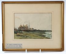 1910 Original Watercolour titled 