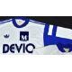 1989/90 Montpellier Home Football Shirt Adidas, Deviq, size L 42/44, in white and blue, long sleeve, - Image 3 of 3