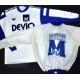 1989/90 Montpellier Home Football Shirt Adidas, Deviq, size L 42/44, in white and blue, long sleeve, - Image 2 of 3