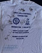 2007 Shrewsbury Town Football Club signed T Shirt