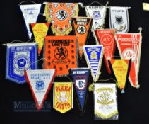 Assorted Scottish Football Pennant Selection features Partick Thistle, Dundee FC, Kilmarnock,