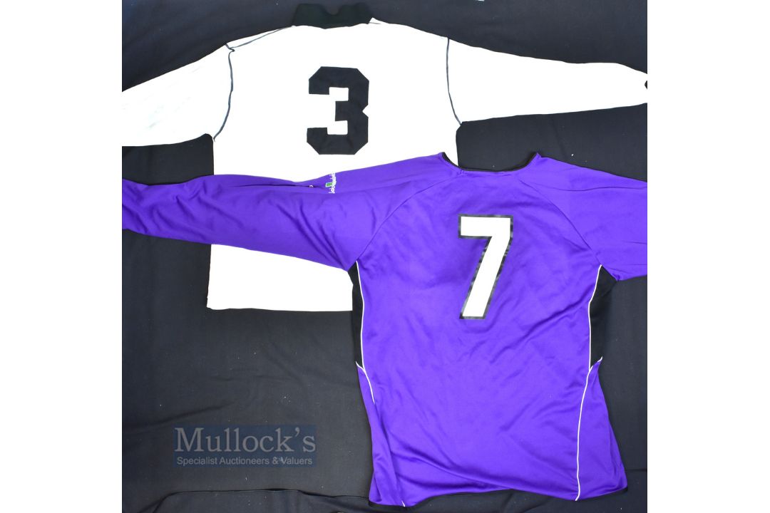 Circa 1990s Welshpool Town FC Home Football Shirt Ffigafi Sportswear, no sponsor, with extra cloth - Image 3 of 3