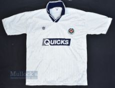 Circa 1990s/00s Trafford FC Home Football Shirt Cavendish Sports, Quicks, in white, 42/44, short