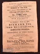 First Public Performance of The Shakespearians, 1841 at Her Majesty's Theatre. Performance of 