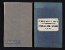 1857 Ordnance Geological Survey Map of Carmarthenshire, published 1857 by Sir R I Murchinson